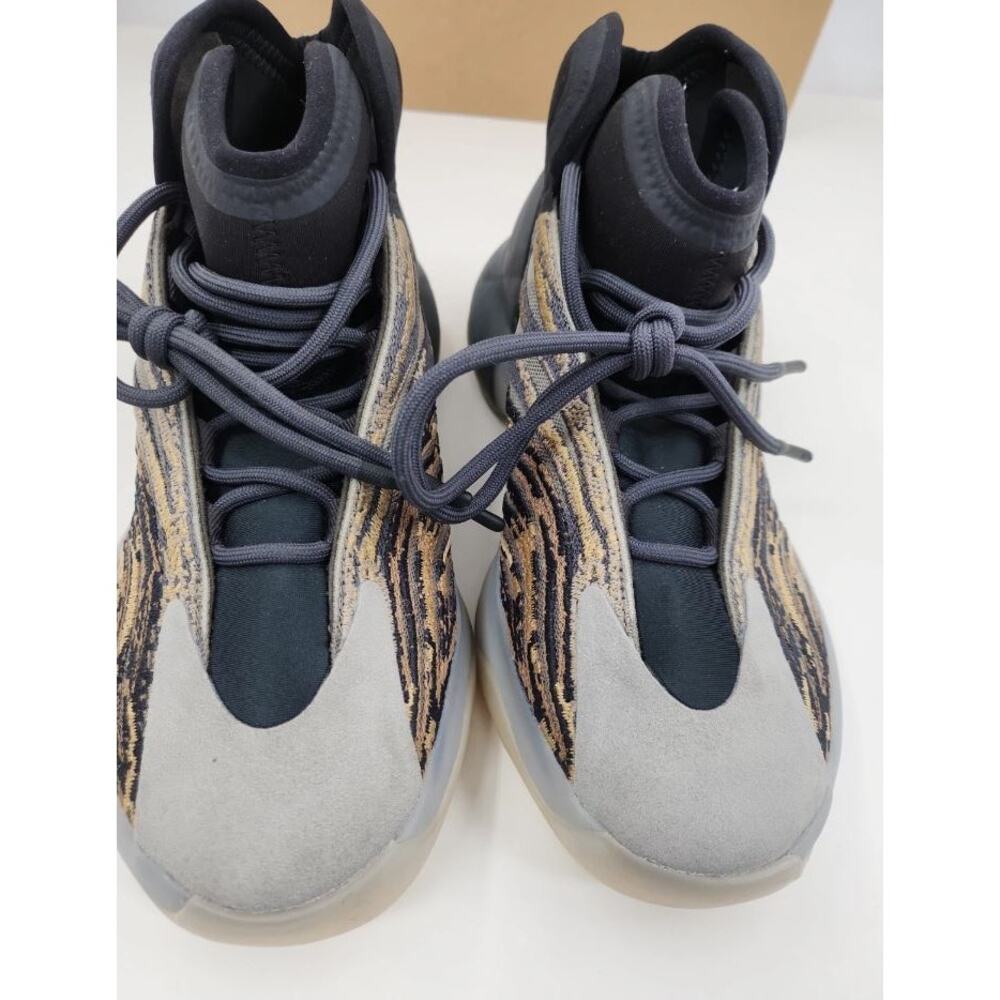 ADIDAS YEEZY QNTM Amber Tint GX1331 Mens Basketball Sneakers Size 9.5 Like New - Picture 11 of 14